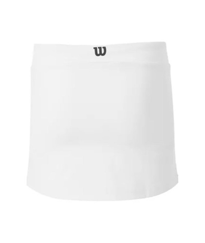 Jupe Pádel Wilson by Yg Youth Team Flat Front White Enfant