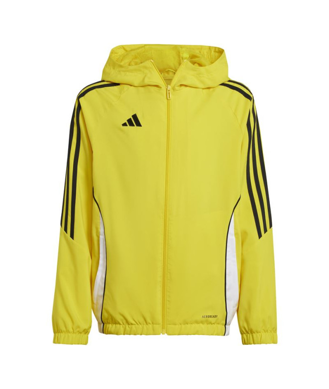 Coupe-vent de Football adidas Tiro24 Enfant jaune