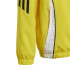 Cortavientos de Fútbol adidas Tiro24 Infantil amarillo
