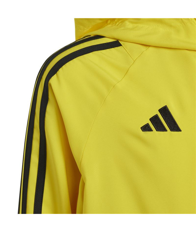 Coupe-vent de Football adidas Tiro24 Enfant jaune