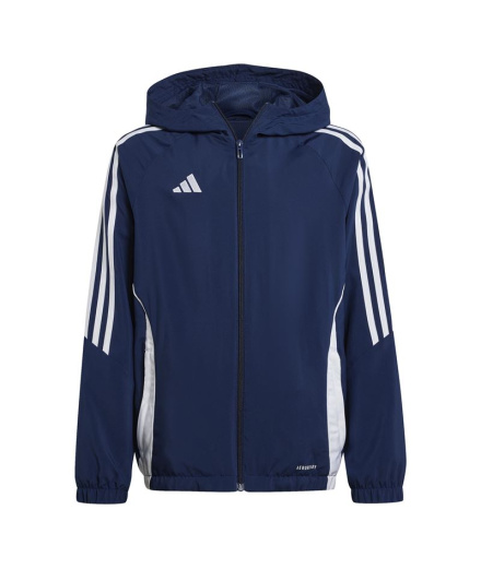 Cortavientos de Fútbol adidas Tiro24 Infantil Marino