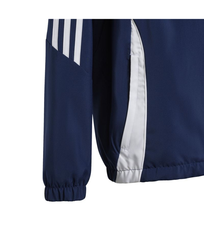 Corta-vento da Futebol adidas Tiro24 Infantil...