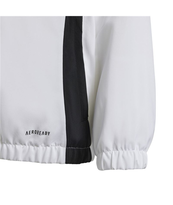 Coupe-vent de Football adidas Tiro24 Enfant White