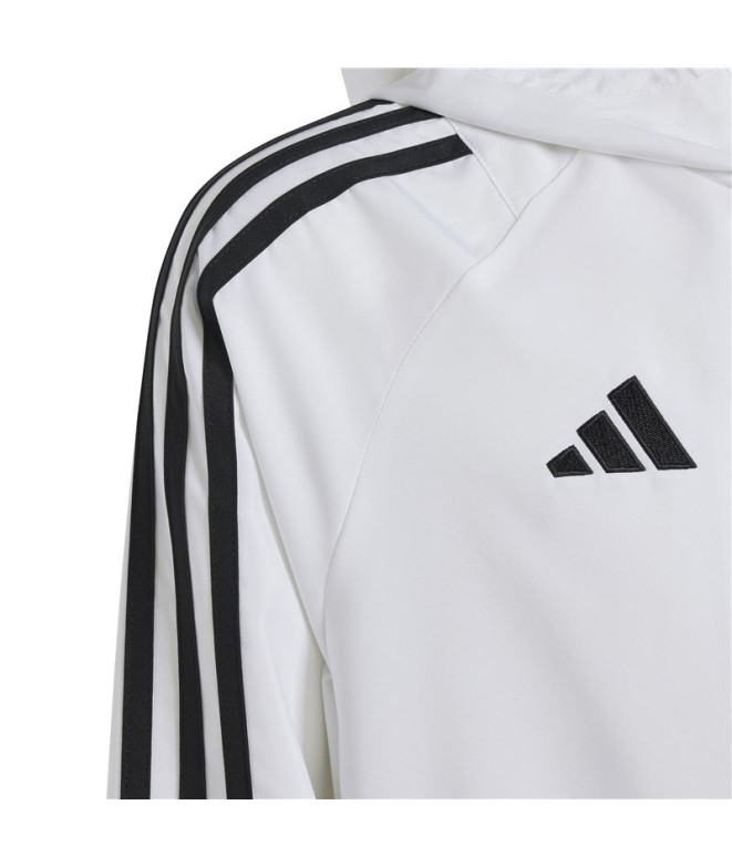 Coupe-vent de Football adidas Tiro24 Enfant White
