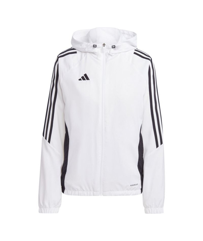 Coupe-vent de Football adidas Tiro24 Femme White