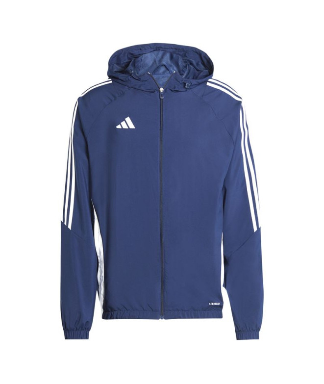 Corta-vento da Futebol adidas Tiro24 Homem Navy 