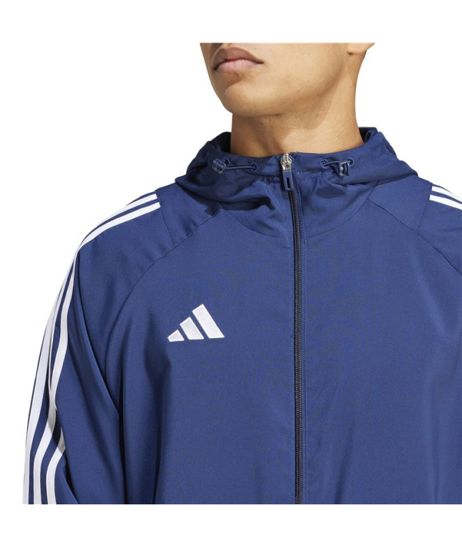 Corta-vento da Futebol adidas Tiro24 Homem Navy 
