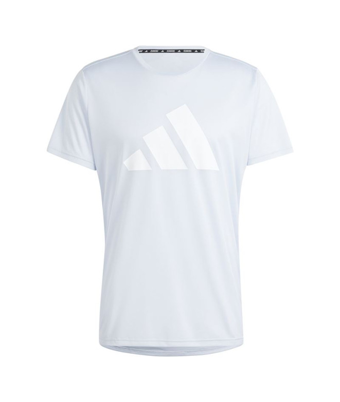 T-shirt par Running adidas Run It Homme Bleu