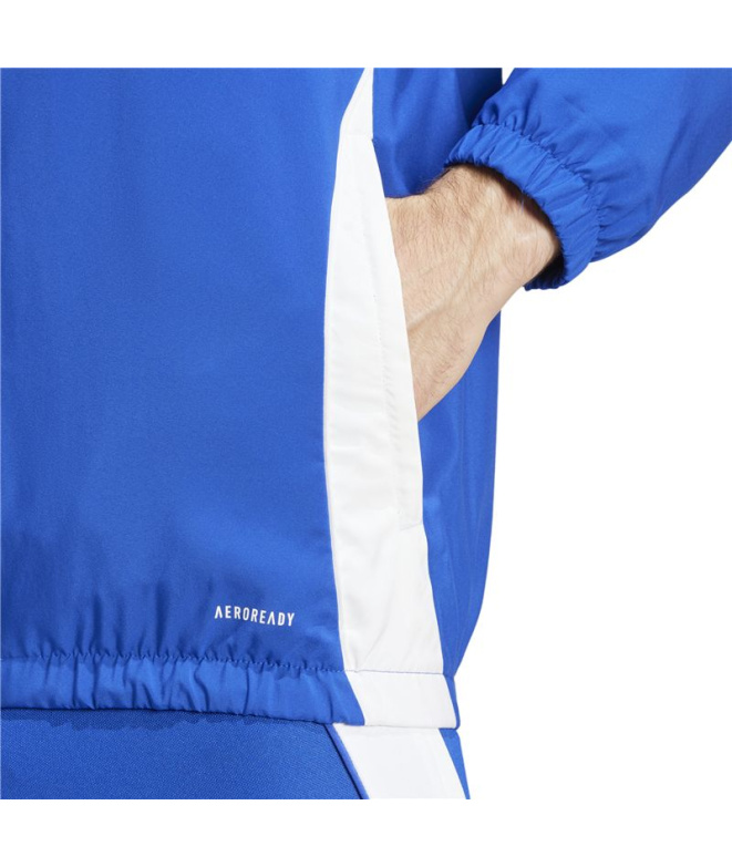 Coupe-vent de Football adidas Tiro24 Homme Bleu