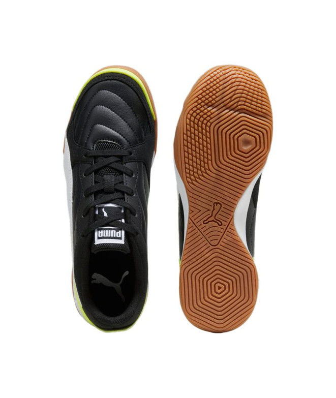 Chaussuresfootball sala Puma PRESSING V Noir/Blanc