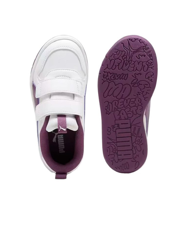 Sapatilhas Puma Multiflex SL V Branco Infantil