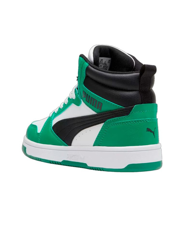 Zapatillas Puma Rebound V6 Blanco Infantil