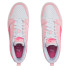 Chaussures Puma Rebound V6 Blanc Fast Enfant