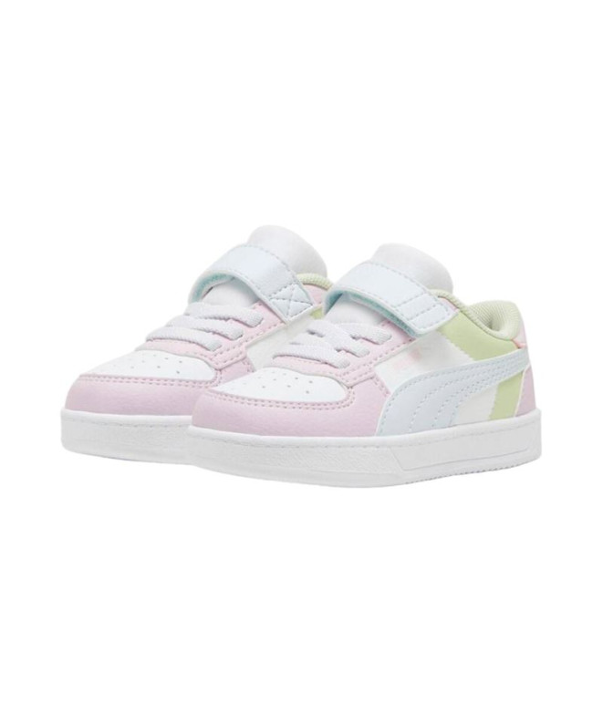 Sapatilhas Puma Caven 2.0 Block Branco Infantil