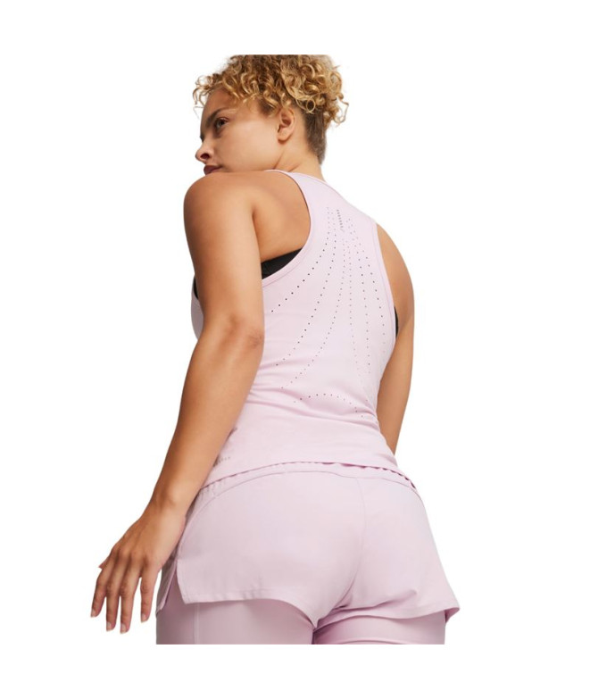 Running T-Shirt Puma RUN CLOUDSPUN roxa Mulher