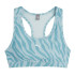 Sutiã esportivo Fitness Mulher by Puma 4KEEPSf Zebra Turquoise