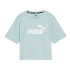 Top Puma Essentials Cropped Mujer Turquesa