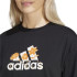 Camiseta adidas Flor Pack Bos Mulher Preto