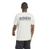 Camiseta adidas Linear moldado Homem Branco