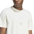Camiseta adidas Linear moldado Homem Branco