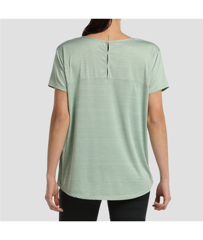 Camiseta de Montaña +8000 Acacia Verde Bicolor...