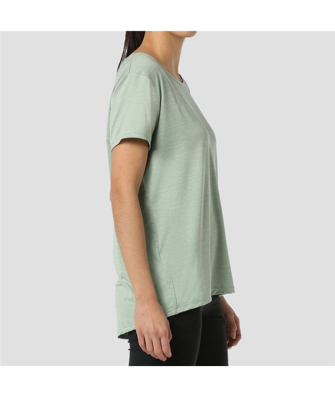 Camiseta de Montaña +8000 Acacia Verde Bicolor...