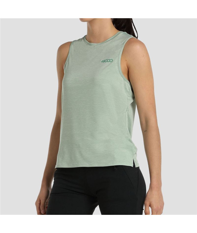Camiseta de Montaña +8000 Almen Verde Bicolor...