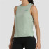 Camiseta a partir de Montanha +8000 Almen Verde Bicolor Mulher