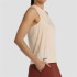 Camiseta a partir de Montanha +8000 Almen Laranja Pastel Bicolor Mulher