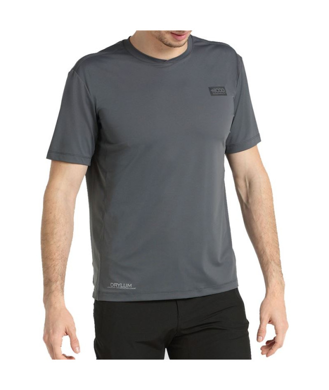 T-shirt à partir de Montagne +8000 Descen Anthracite Homme