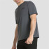 Camiseta a partir de Montanha +8000 Descen Anthracite Homem
