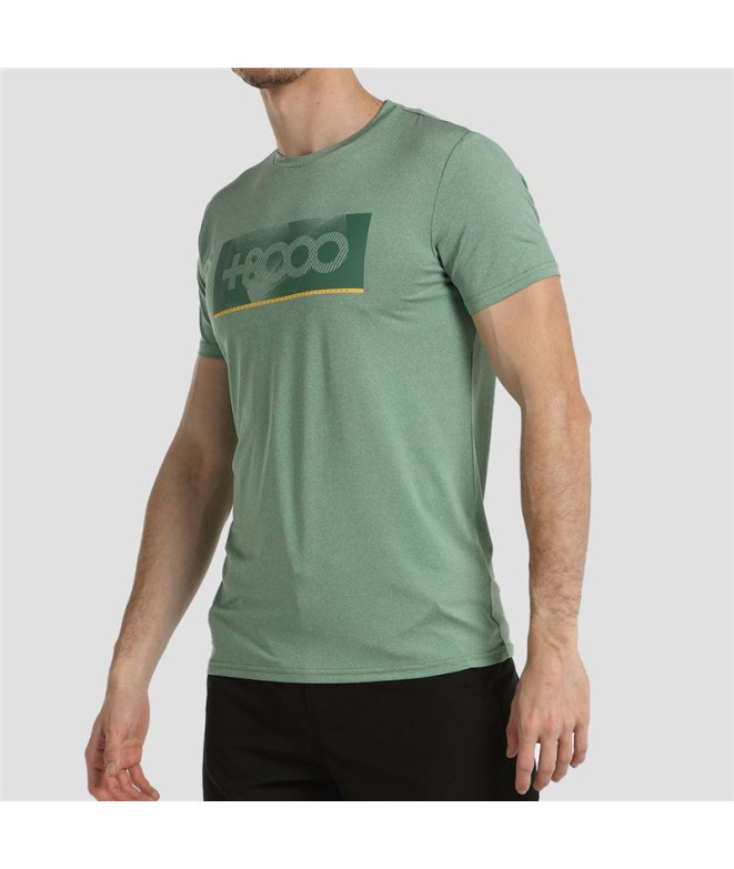 Camiseta de Montaña +8000 Lasten Verde Vigore...
