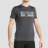 Camiseta a partir de Montanha +8000 Lasten Anthracite Vigore Homem