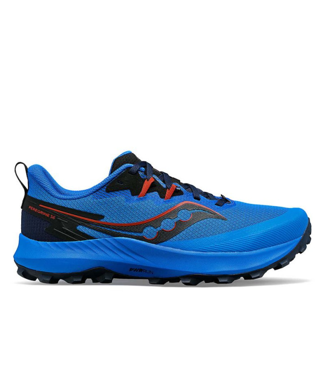 Sapatilhas de Trail Saucony Peregrine 14 Homem Azul/Preto