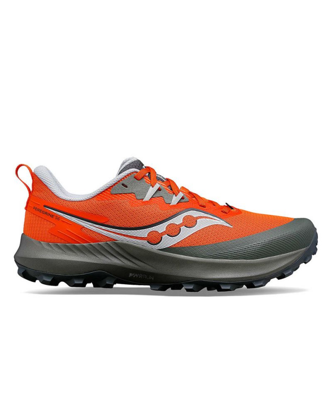 Chaussures de Trail Saucony Peregrine 14 Homme Orange/Grey