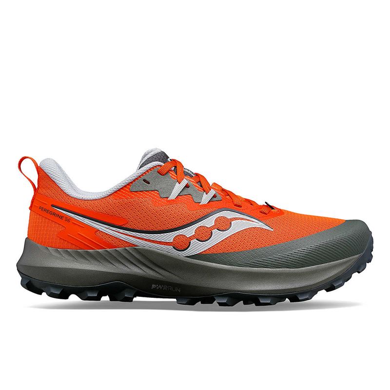 Saucony peregrine 2025 hombre naranja