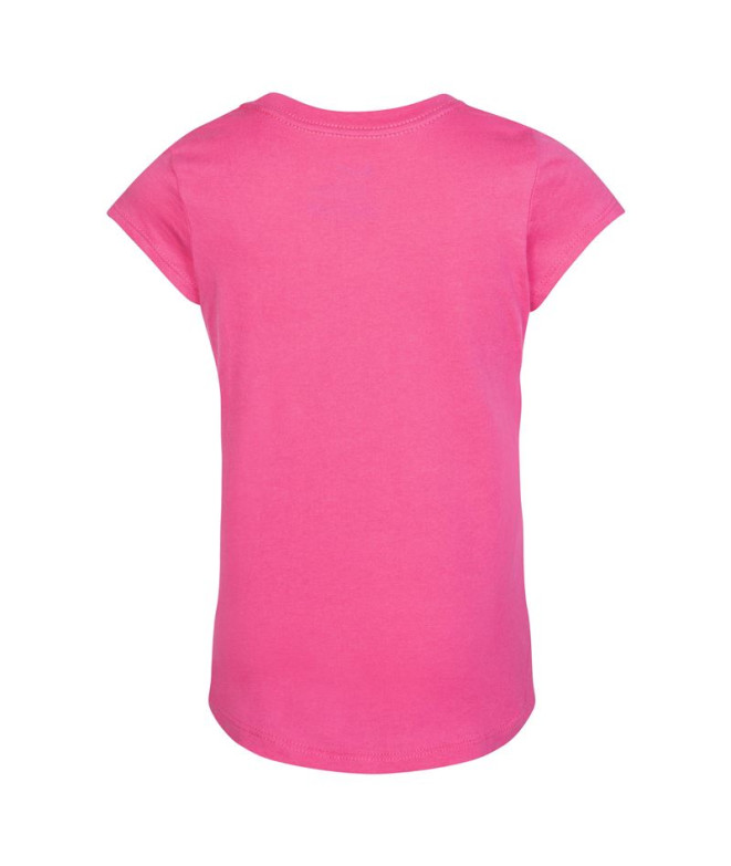 Camiseta Nike Menina Swoosh Just Do It Rosa