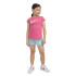 Camiseta Nike Menina Swoosh Just Do It Rosa