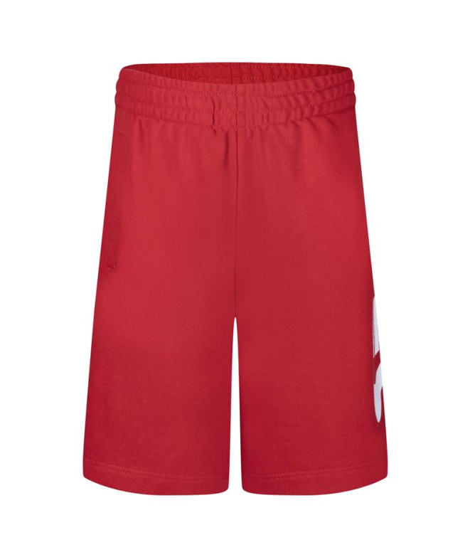 Conjunto Nike Club & Short Set Infantil Vermelho