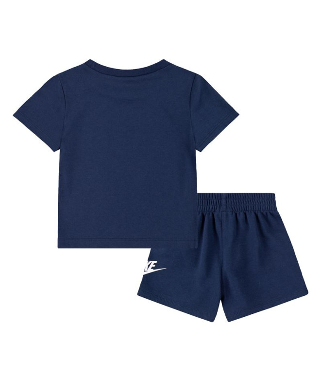 Ensemble Nike Club & Short Set Enfant Navy