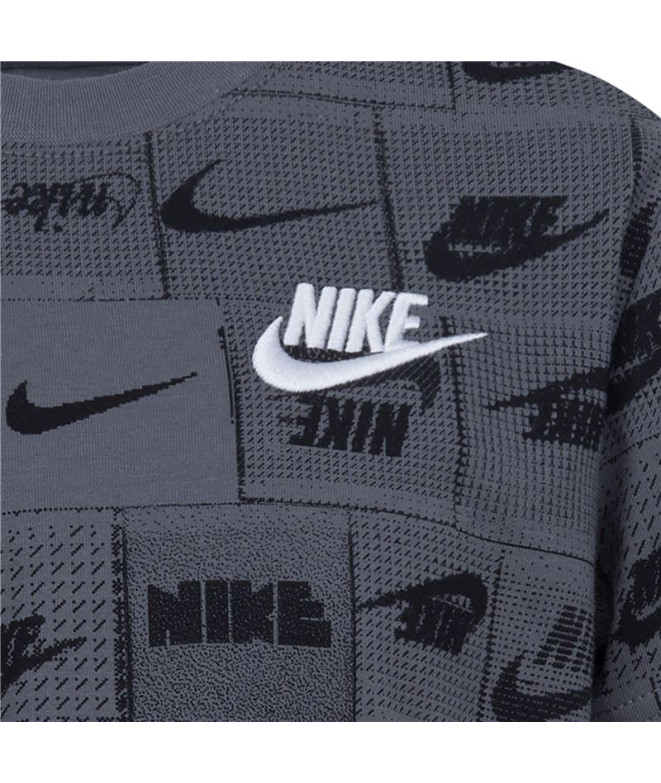 Conjunto Nike Clube Menino Preto