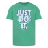 Camiseta Nike Just do it Waves Menino Verde