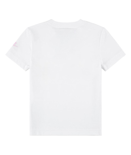 Camiseta Nike Futura Micro Text Menino Branco 2