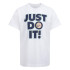 Camiseta Nike Smiley Just do it Ss Menino Branco