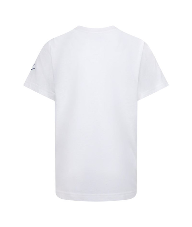 Camiseta Nike Smiley Just do it Ss Niño Blanco