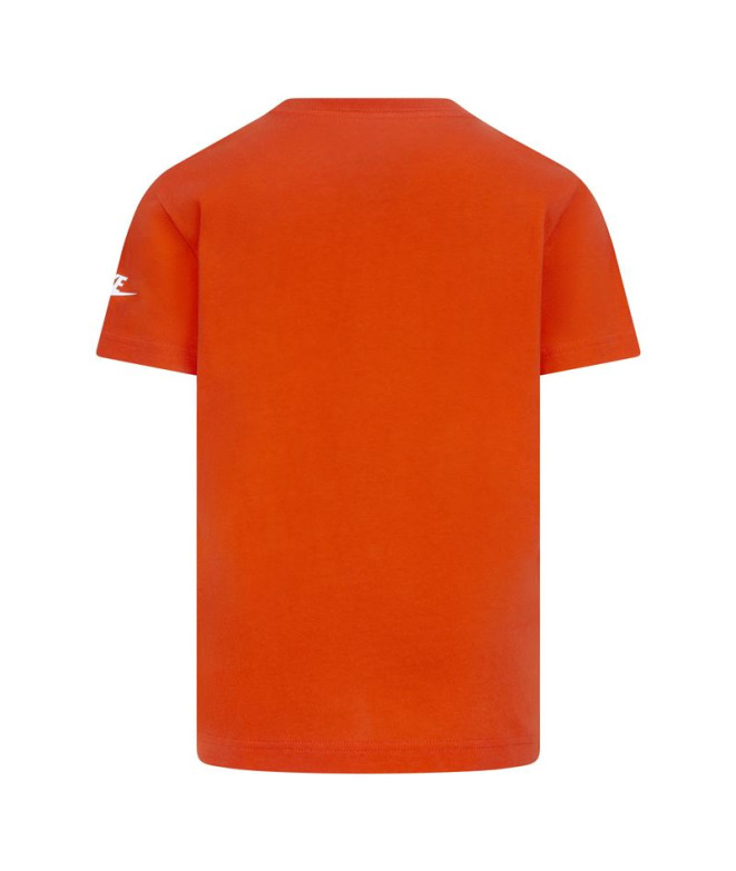 T-shirt Nike Smiley Just do it Ss Enfant Rouge