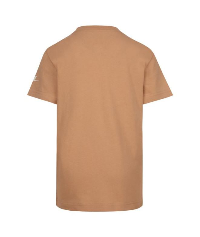 Camiseta Nike Retro Ss Menino Marrom