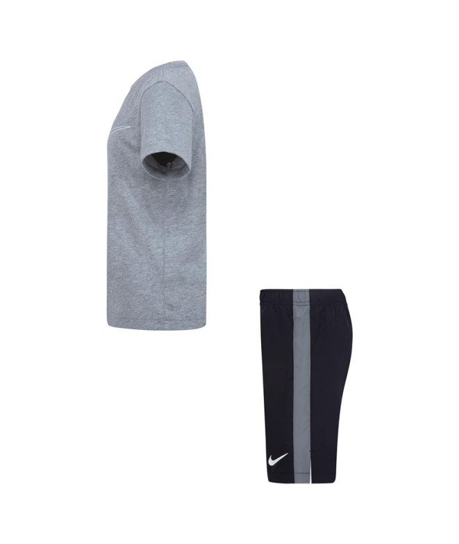 Ensemble Nike Nsw Club Woven Short Set Enfant Noir