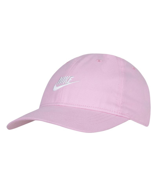 Boné Nike Infantil Futura Curve Brim Rosa