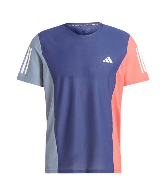 Camiseta by Running adidas Own The Run Homem Blue